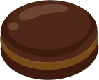 Macaron Brownie Caramel